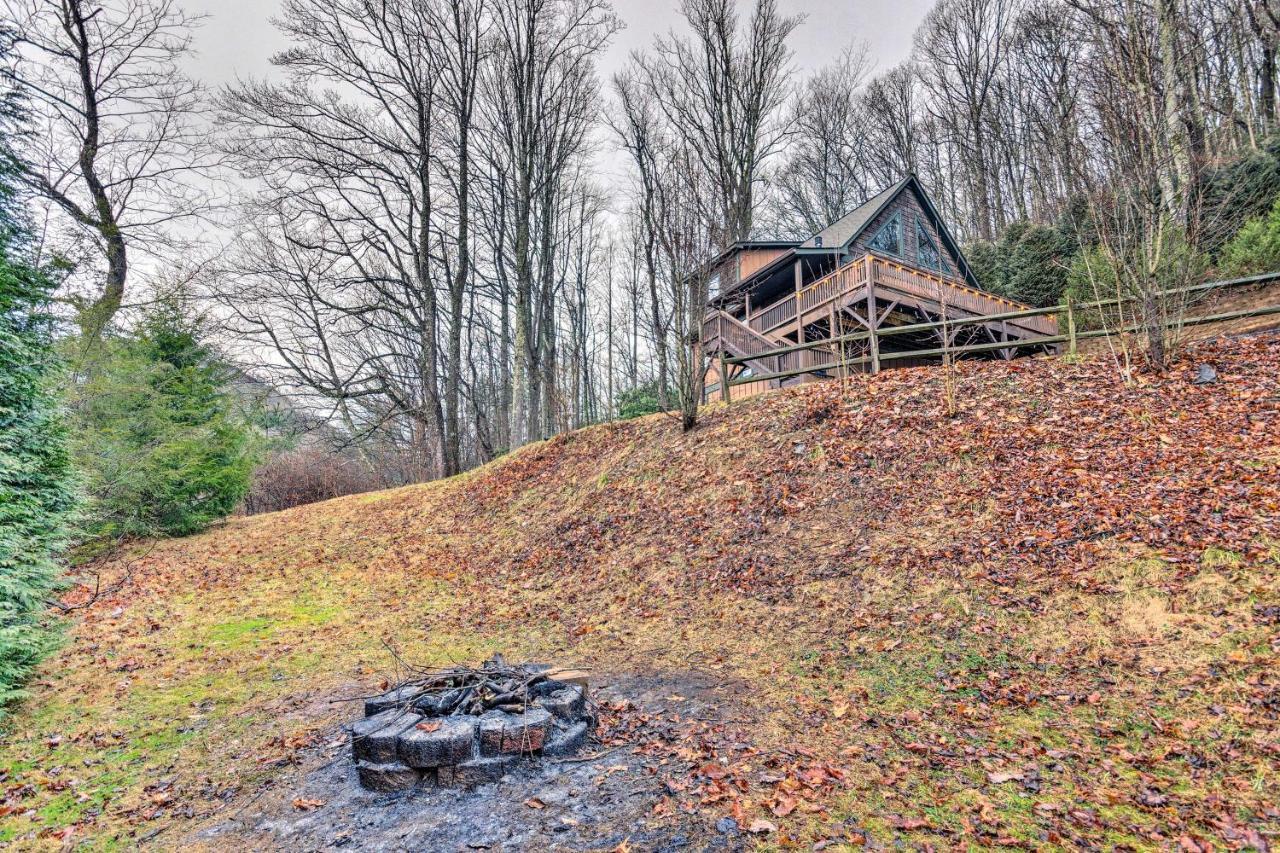 Mountain Cabin With Fire Pit, Walk To Golf And Fishing Vilas Екстериор снимка