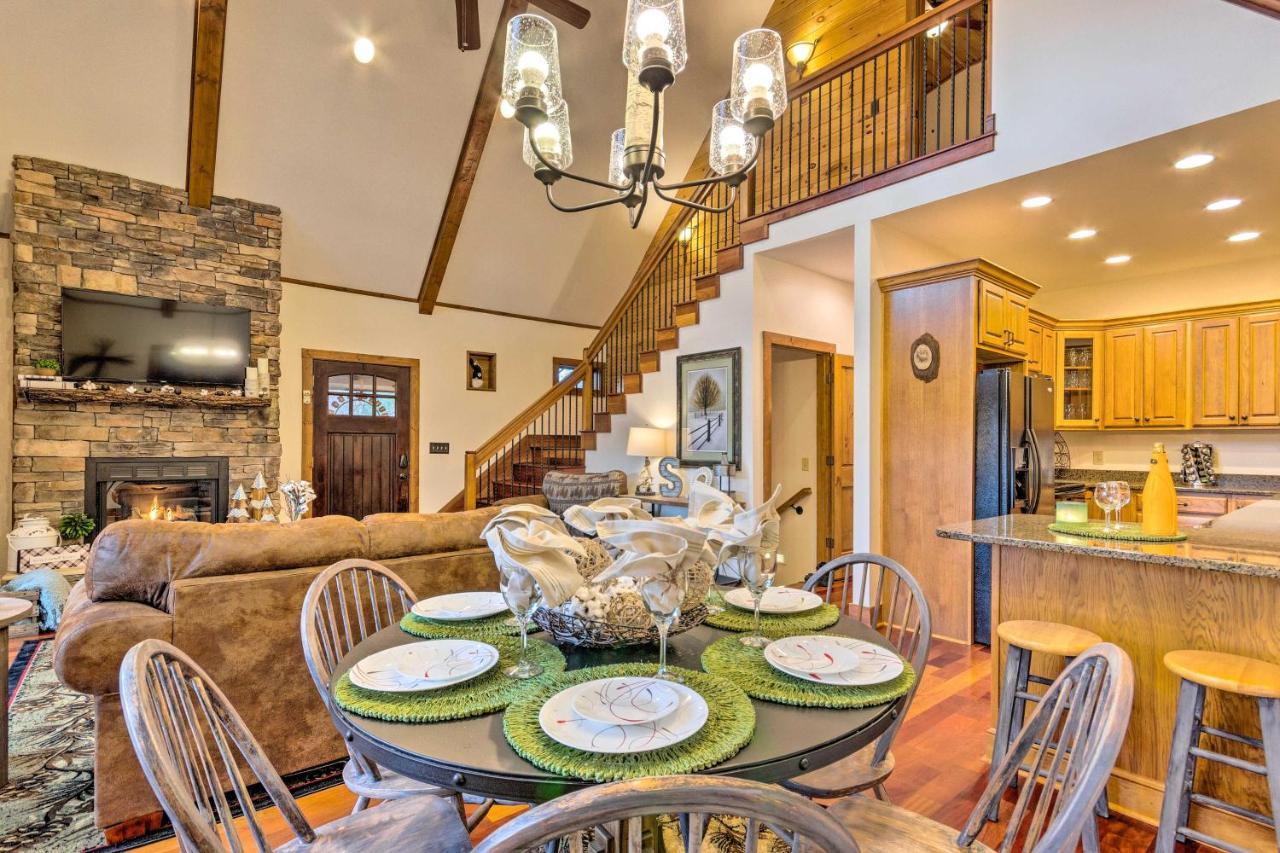 Mountain Cabin With Fire Pit, Walk To Golf And Fishing Vilas Екстериор снимка